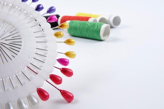 Zbliżenie na szczegół haftu